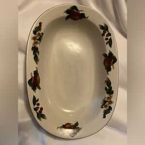 Citation Cades Cove Collection 10”x7” Oval Serving Dish Replacement Preowned